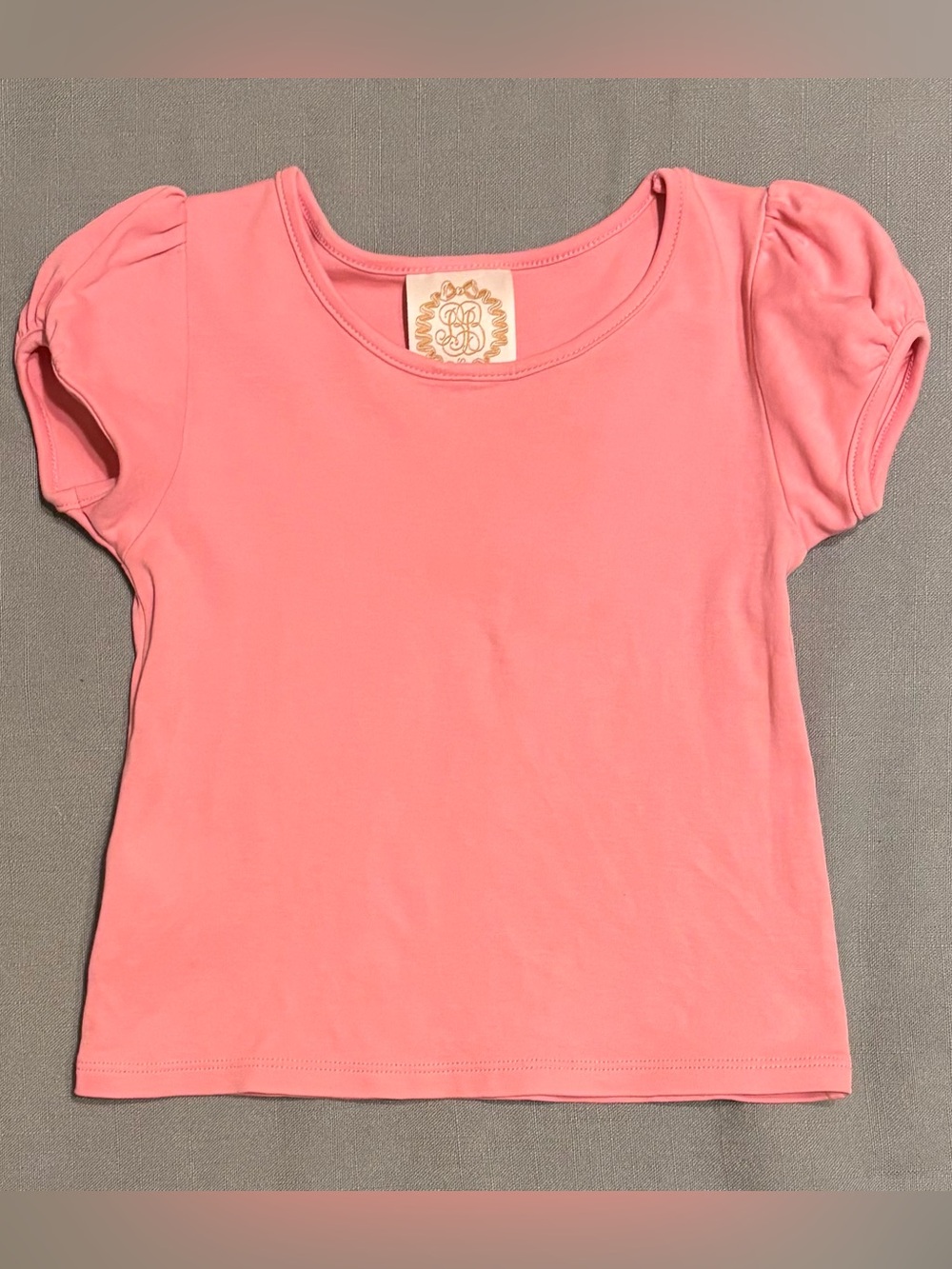 The Beaufort Bonnet Company Coral Pink Short Sleeve Tee (PLAY CONDITION)